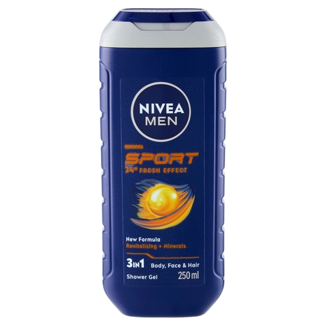 Nivea Men Sport 24H Fresh Effect Shower Gel 250 ml